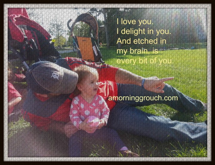 Alzheimer's takes away the past. Please honey, don't forget.