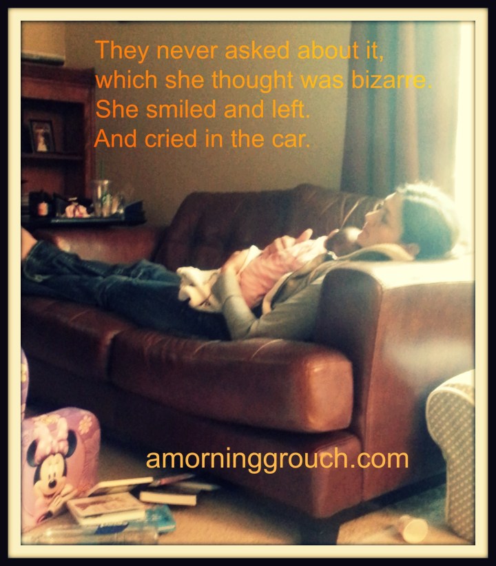 Don't wait for the doctor to ask you about postpartum depression.  Bring it up yourself. 